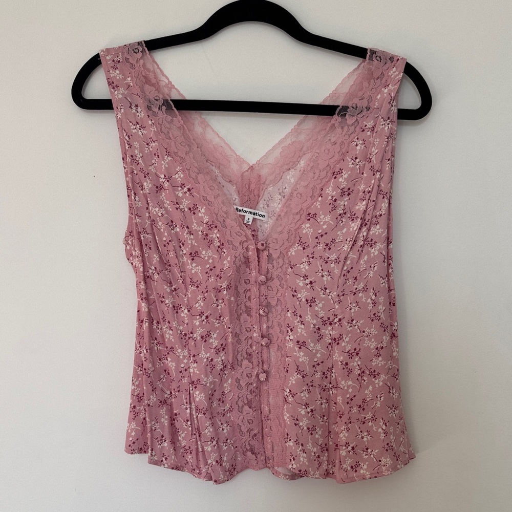 Reformation Cristina top